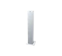 Muse M-1250 BTW - Torre de Sonido Bluetooth con Radio PLL FM - 100W - 20 Estaciones almacenables - Subwoofer Integrado - Blanco