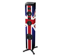 Muse M-1280 BTK 80W Azul, Rojo, Color blanco altavoz - Altavoces (1.0 canales, Inalámbrico y alámbrico, Bluetooth/USB/RCA/3.5mm, 80 W, Azul, Rojo, Blanco)