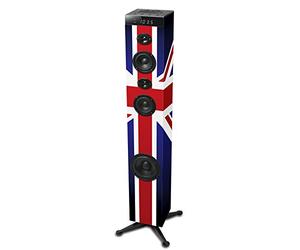 Muse M-1280 BTK 80W Azul, Rojo, Color blanco altavoz - Altavoces (1.0 canales, Inalámbrico y alámbrico, Bluetooth/USB/RCA/3.5mm, 80 W, Azul, Rojo, Blanco)