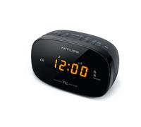 Muse M-150CR - Radio Despertador PLL FM, Negro