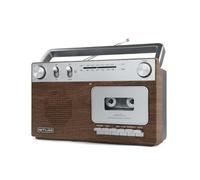 Radio FM Casete Muse M-152 WS Portátil con Micrófono