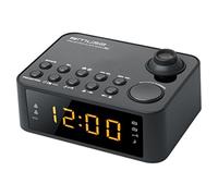 Muse M-178P Color Negro- Radio(Reloj, Digital, FM, MW, LED, 2,29 cm (0.9")