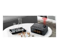 Muse - M-178P radio Reloj Digital Negro