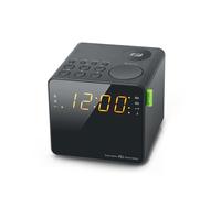 Muse M-187 CR - Radio Despertador con Dos Horas de Despertador, regulador y Pantalla Grande
