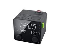 Muse M-189 P - Reloj digital (pantalla LED, frecuencia de 50/60 Hz, entrada AC de 100 - 240 V) color negro