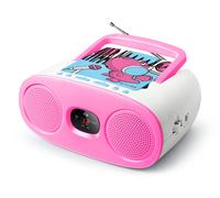 Muse m-20 kdg analógica fm, mw rosa, blanco