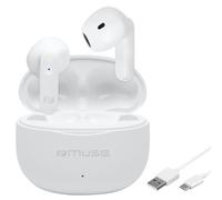 Muse M-270 Auriculares Bluetooth a Prueba de Salpicaduras/Alcance de 10 Metros - Calidad de Sonido de Primera Clase/4 Horas de reproducción de música sin interrupciones.