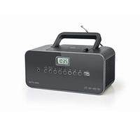 Muse M-28 DG. Radio portátil FM PLL, sintonizador Am, Memoria de emisoras, USB, reproducción MP3, Red o Pilas, Color Gris Oscuro