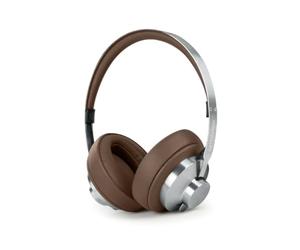 Muse M-298 SBR. Auricular estéreo Bluetooth (5.4) con cancelador ANC. Microfono Integrado, Banda metálica Ajustable, Carcasa Metalica, Entrada Auxiliar. Bateria 66 Horas,USB-C, AUX y Manos Libres
