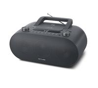 Muse M-35 BT - Reproductor CD/CD-R/CD-RW/MP3 Compatible con rado Digital de 20 memorias con Bluetooth y Puerto USB. Entrada AVX y Salida de Auriculares., Color Negro