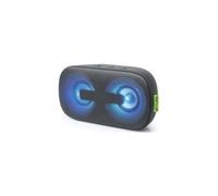 Muse M-370 DJ Altavoz portátil estéreo 6W Negro - Altavoces portátiles (2.0 Canales, De 2 vías, 6 W, Inalámbrico y alámbrico, 10 m, MicroUSB)