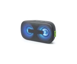 Muse M-370 DJ Altavoz portátil estéreo 6W Negro - Altavoces portátiles (2.0 Canales, De 2 vías, 6 W, Inalámbrico y alámbrico, 10 m, MicroUSB)