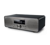 Muse M-880 BTC - Equipo estéreo Bluetooth con Reproductor de CD y USB (FM, PLL, NFC, AUX, 80 W), Color Negro y Plateado