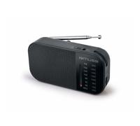 Muse M025R Radio FM Portátil Negra