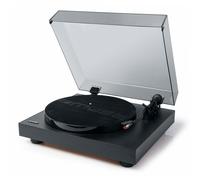 Tocadiscos con 2 velocidades, USB y Conector de Salida RCA.