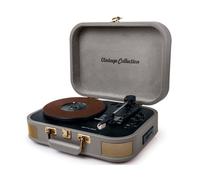 Giradiscos MUSE MT-201 BTG Color Gris, con Sistema Estereo