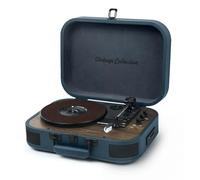 Giradiscos estéreo Muse MT-201OB Azul/Madera