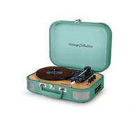 Muse MT-201 WG Verde / Tocadiscos con Altavoces