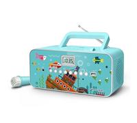 Muse Radio CD M-29 infantil con micrófono Rosa
