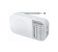 Muse, Radio Portátil de Bolsillo Analógica FM / MW Muse M-025RW con Altavoz