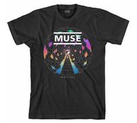 Muse 'Resistance Moon' (Negro) Camiseta - ¡NUEVO Y OFICIAL
