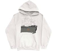 Muse Sudadera con capucha Will of The People Band Logo Nue oficial Unisex Blanco, Blanco, M