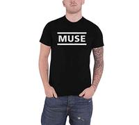 Muse T Shirt Blanco Band Logo Nuevo Oficial De Los Hombres Size M