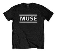 Muse T Shirt Blanco Band Logo Nuevo Oficial De Los Hombres Size XL