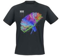 Muse The 2nd Law Album Hombre Camiseta Negro L 100% algodón Vorne Bedruckt Regular