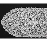 Museale - Juego de 3 tapetes bordados a mano completamente cantù N1 32 x 72 cm + N2 22 x 34 cm