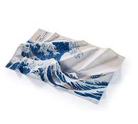 Musearta BT-KH-GW-V424285 - Toalla de Playa Unisex con diseño de Gran Ola del Artista Katsushika Hokusai de algodón en el tamaño 90 x 150 cm