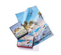 Musearta Juego de 2 Toallas Unisex con diseño de Dream Caused by The Flight of a Bee Des Artilers Salvador Dalí de algodón en el tamaño 40 x 60 cm, GT2-SD-DF-V433110