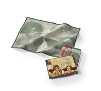 Musearta TT-RS-AM-10-V424205 - Juego de 3 paños de Cocina Unisex con ángeles de la Virgen Sixtina por el Artista Raphael Sanzio (algodón, 50 x 70 cm)