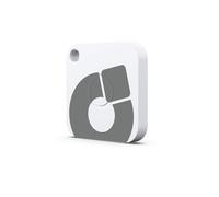 musegear Buscador de llaves Recharge - Blanco I recargable I con aplicación Bluetooth de Alemania I Máxima protección de datos I para iOS y Android I Encontrar llaves