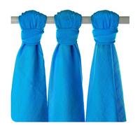 Muselina Bambú Cyan 70x70-3und