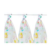 Muselina Bambu Hearts Lilac 120x120