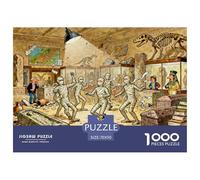 Museo Arqueológico Puzzle De Madera Impermeable Puzzles De 1000 Piezas para Adultos Imposible Rompecabezas para Decoración del Hogar