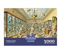Museo Arqueológico Puzzle De Madera Impermeable Puzzles De 1000 Piezas Regalos para Adultos Imposible Rompecabezas Decoración del Hogar