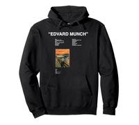 Museo de Arte Gráfico Moderno Edvard Munch The Scream Sudadera con Capucha