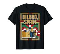 Museo de la Bandera de Bilbao España Arte Vasco Vintage Viajes Camiseta