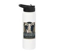Museo del Louvre La Victoire de Samotracia Stainless Steel Insulated Water Bottle
