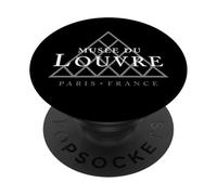 Museo del Louvre París Francia Pirámide Grande PopSockets PopGrip Adhesivo