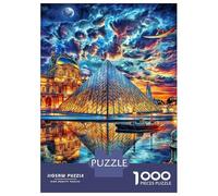 Museo del Louvre Puzzle 1000 Piezas para La Familia-Rompecabezas Difícil, Apto para Adultos Y Adolescentes A Partir De 14 Años 38x26cm/1000pcs