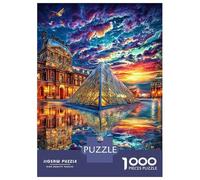 Museo del Louvre Rompecabezas 1000 Piezas Puzzle para Adultos Y Niños - Juego Didáctico,Divertida Actividad para Toda La Familia 38x26cm/1000pcs