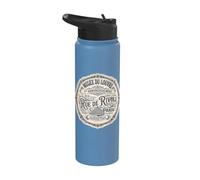 Museo del Louvre Rue de Rivoli I Arrondisment París Francia Stainless Steel Insulated Water Bottle
