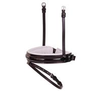 Muserola de caballo combinada de charol ancho BR Equitation Pull-back Laquer Completo