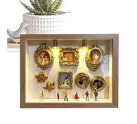 Museum Silhouette Box | Handmade Desktop Decoration