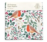 Museums & Galleries 20 servilletas de papel de Navidad, diseño artístico de Dee Hardwicke, servilletas desechables para fiestas y cenas, 33 x 33 cm