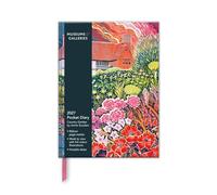 Museums & Galleries Agenda de bolsillo 2027 A6, vista semanal, diseño de jardín rural de Annie Soudain