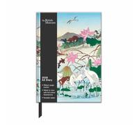 Museums & Galleries Agenda de escritorio 2027, tamaño A5, vista semanal, museo británico, paisajes japoneses